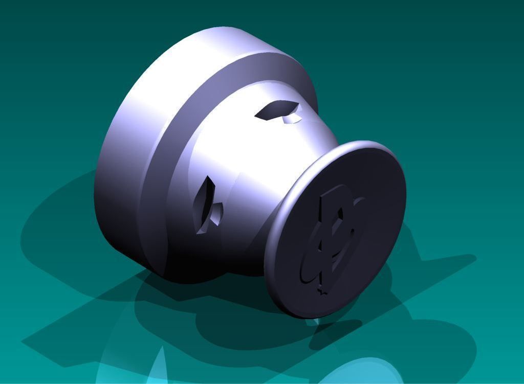 PlayStation joystick extension Free 3D print model_1