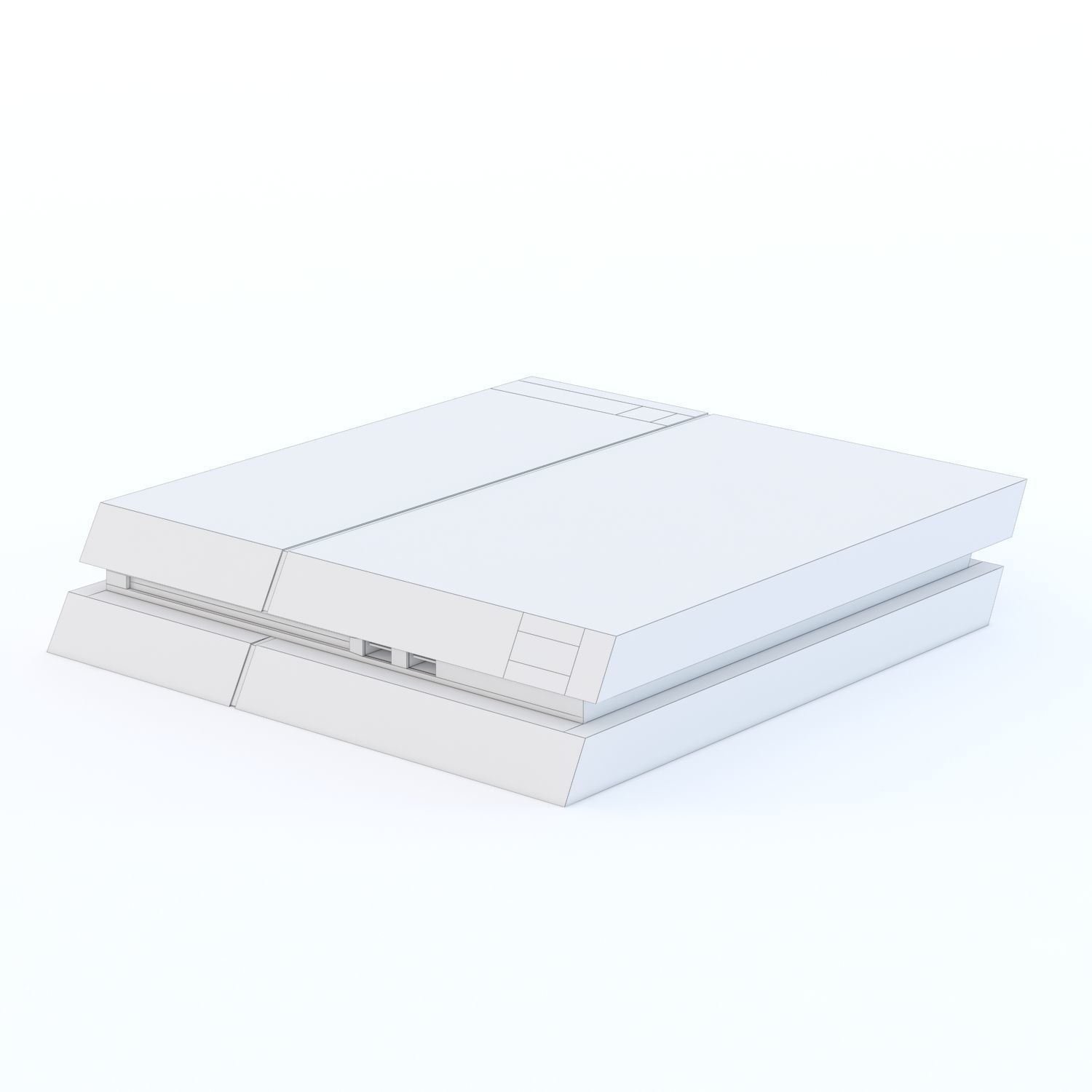 Sony PS4 3D model_1