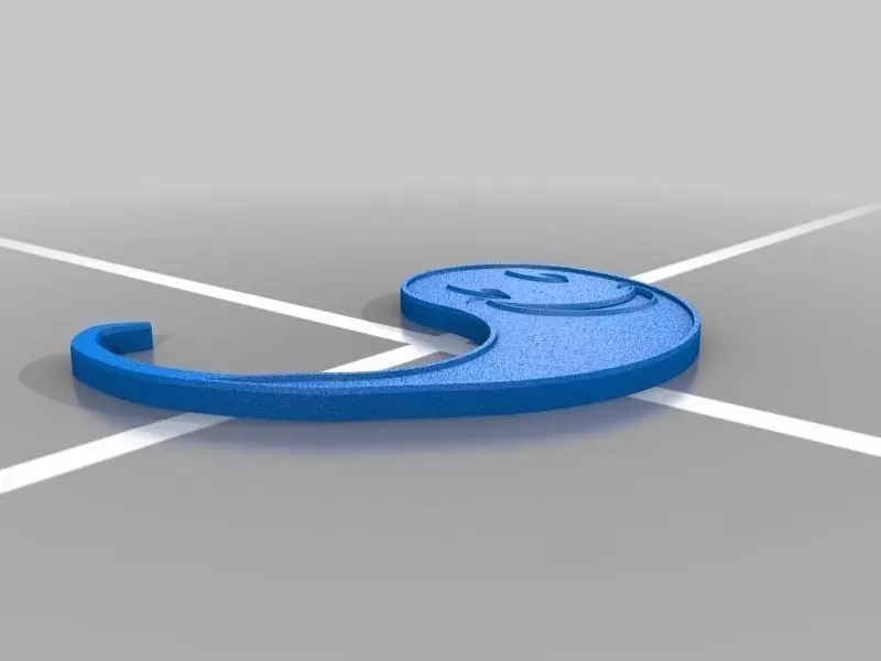 Yin yang smile things Free 3D print model_0