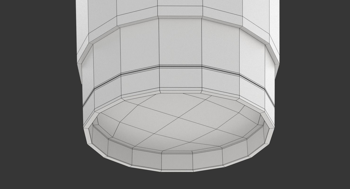 Takeout Coffee Cup with Lid and Holder 3D model_33