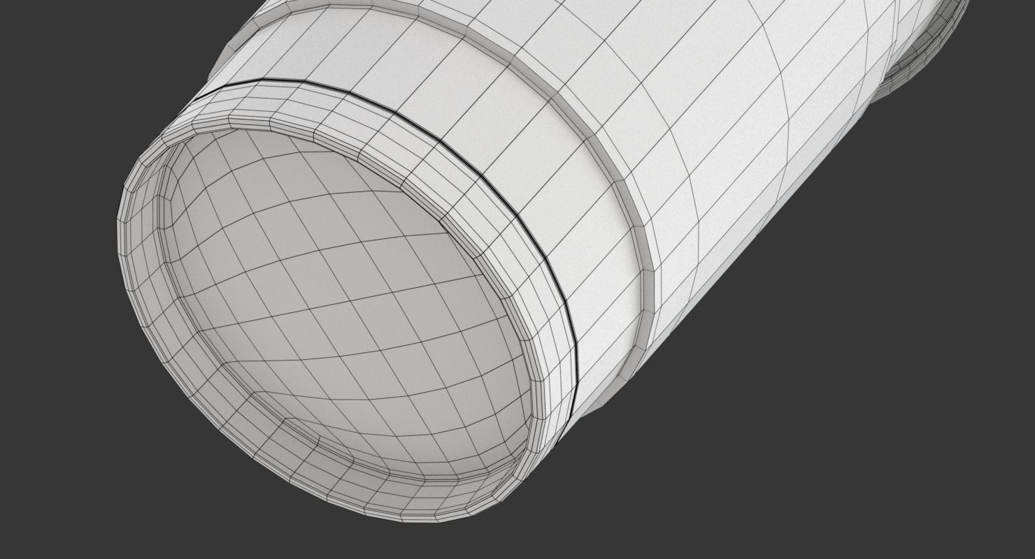 Takeout Coffee Cup with Lid and Holder 3D model_36