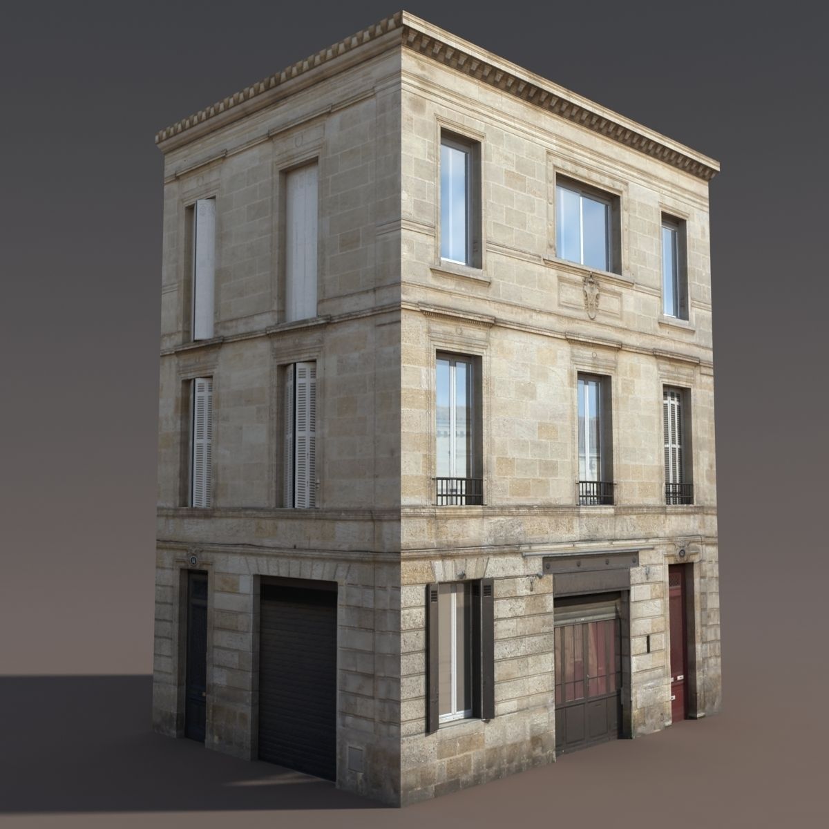 Apartment House 3D model_5