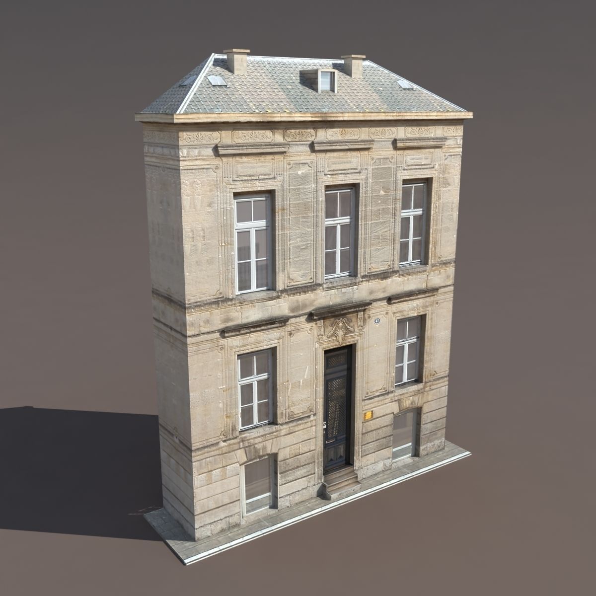 Apartment House 119 3D model_3