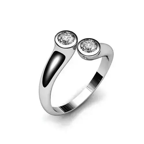 Spiral Engagement Ring With Diamonds 41