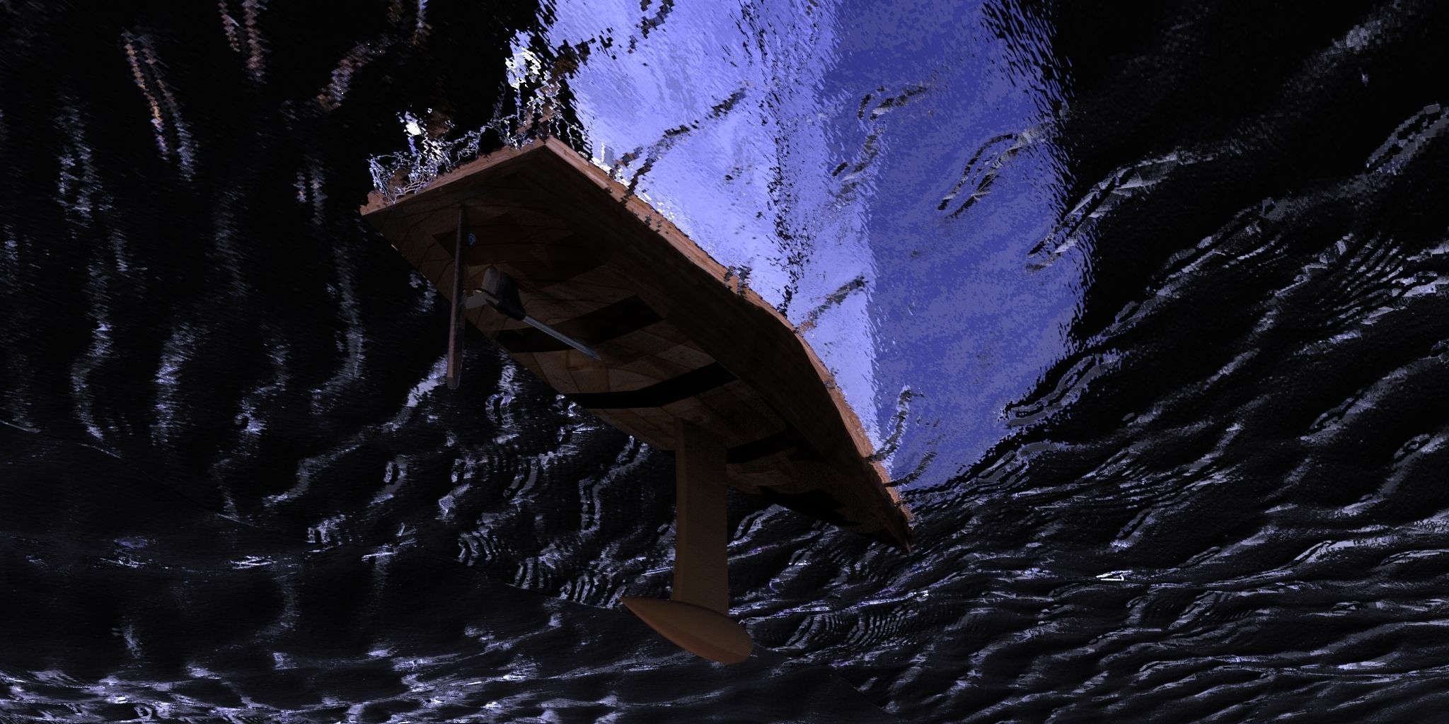 Sailboat design Free 3D model_25