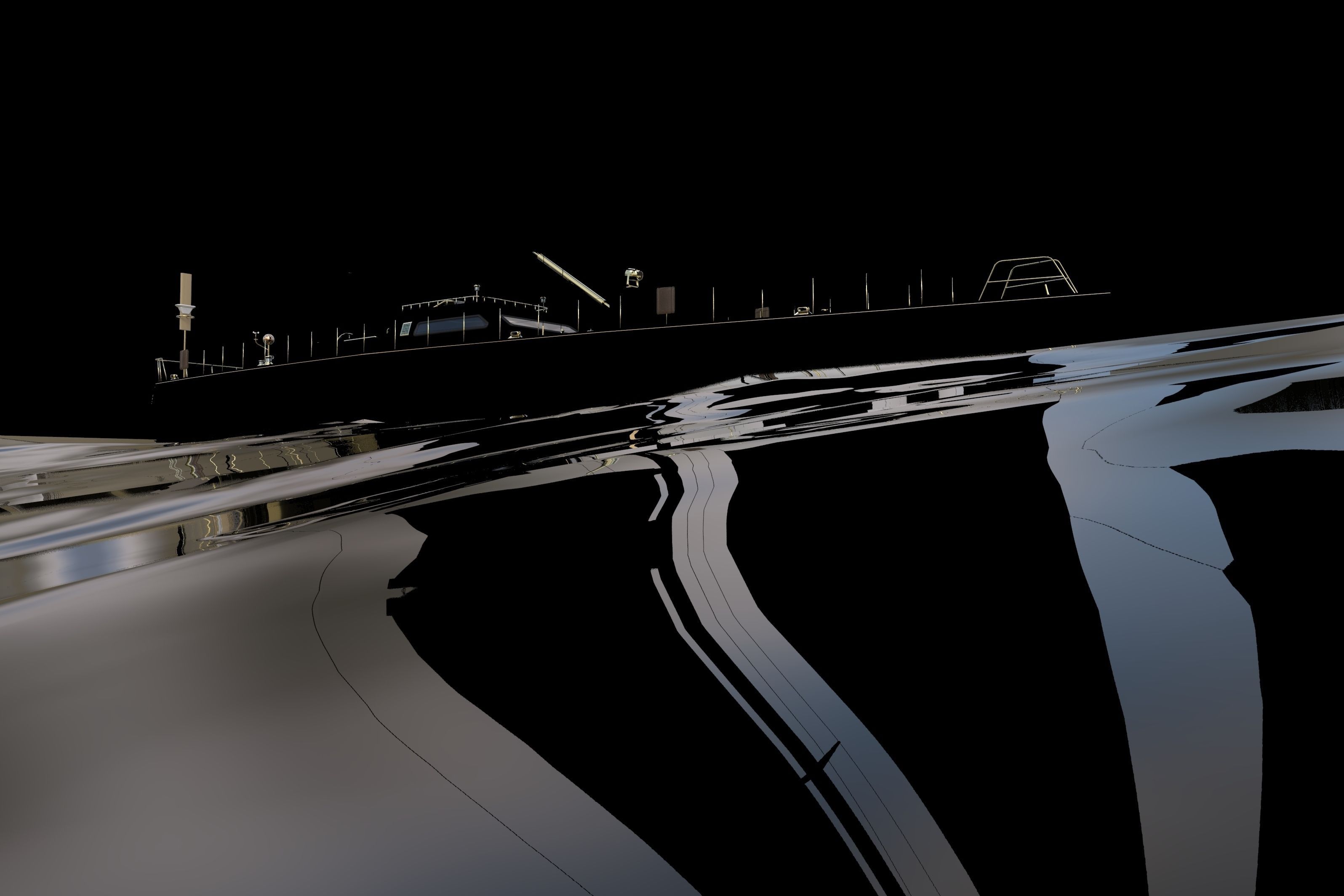 Sailboat design Free 3D model_14