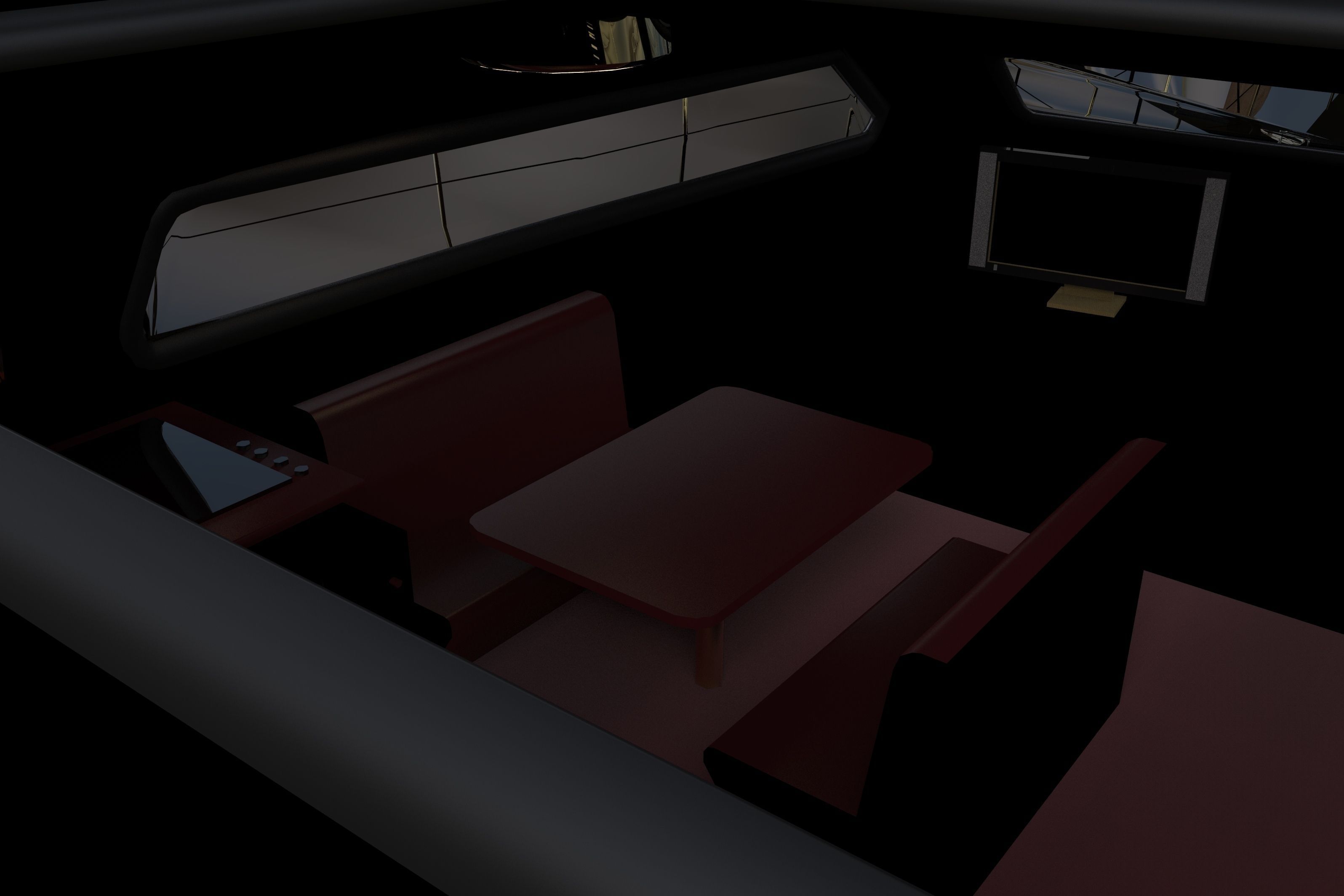 Sailboat design Free 3D model_9