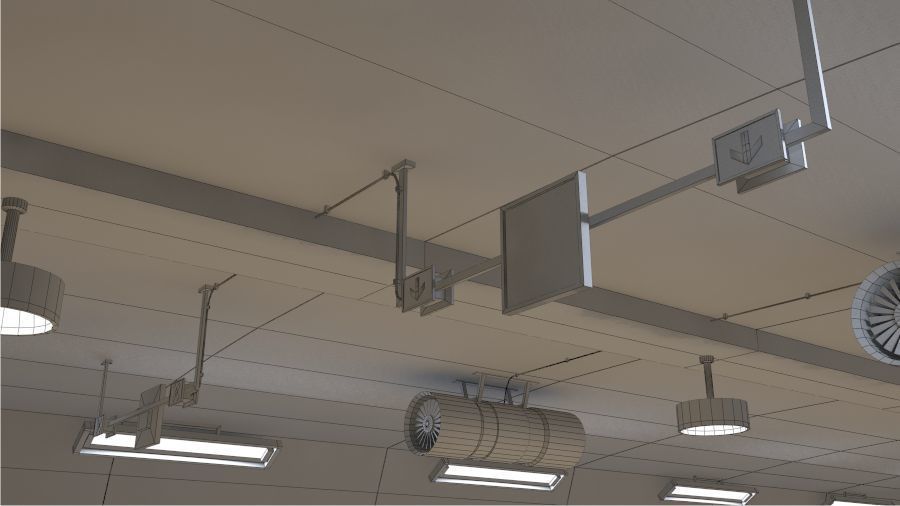 Tileable road tunnel 01 3D model_9