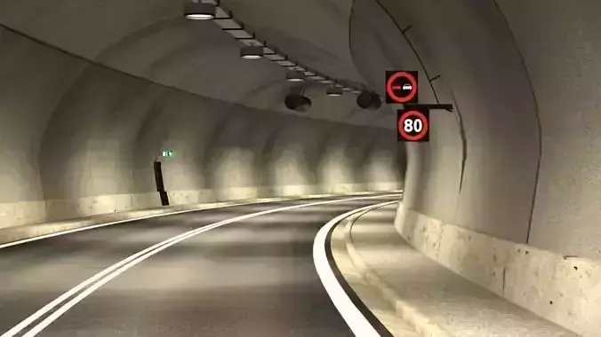 Tileable road tunnel 02