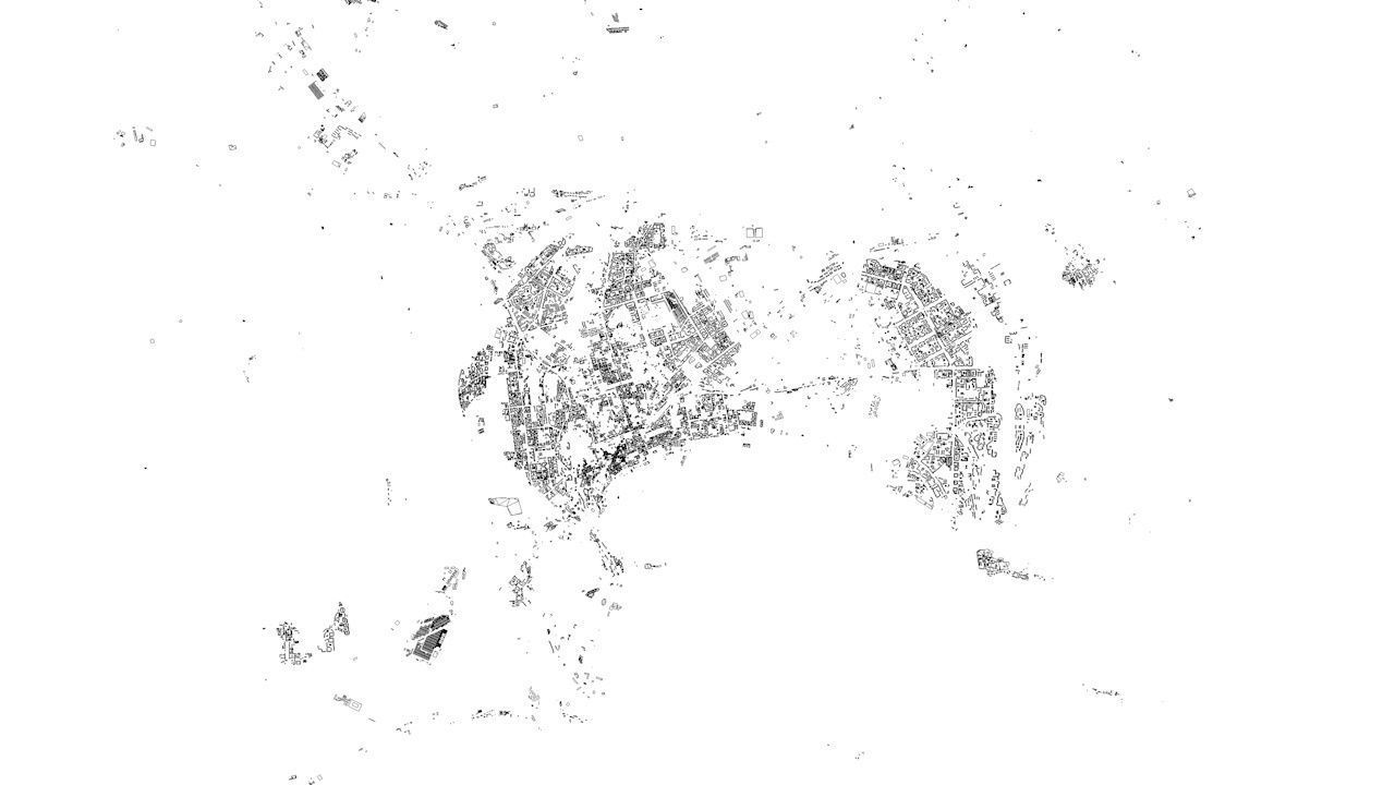 Baku Streets and Buildings 3D model_10