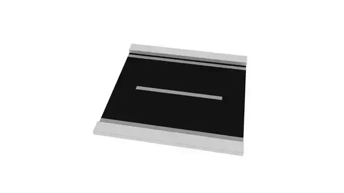 Street lowpoly for game and animate