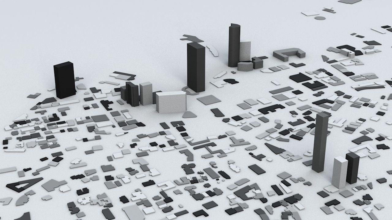 Beirut Streets and Buildings 3D model_3