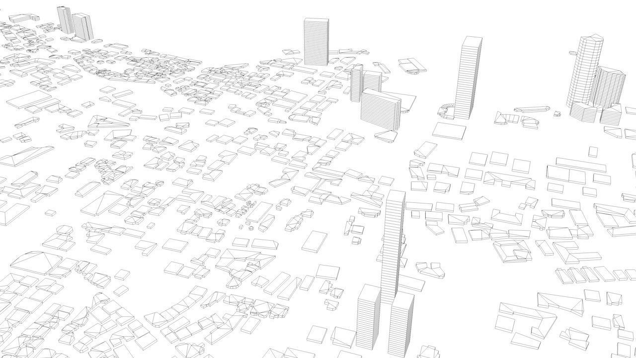 Beirut Streets and Buildings 3D model_12