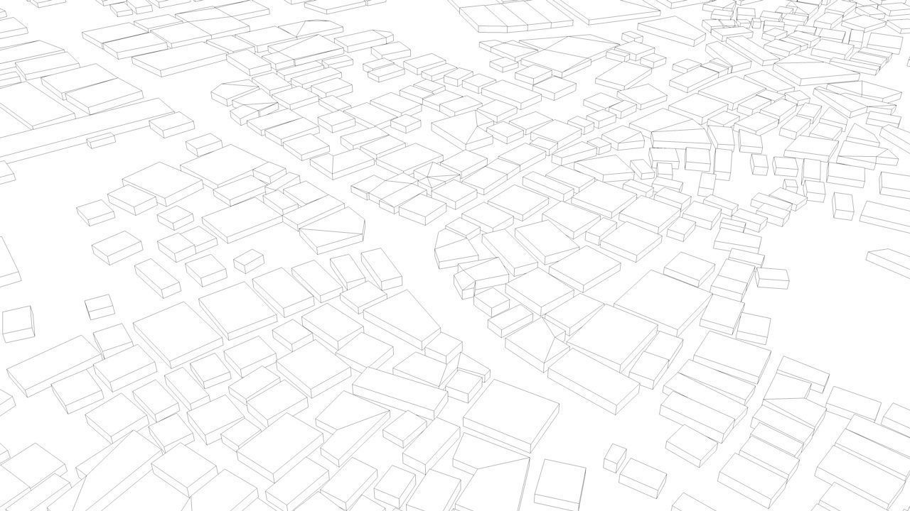 Gaza Strip Streets and Buildings 3D model_11