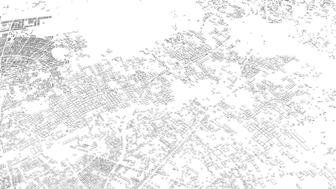 Gaza Strip Streets and Buildings 3D model_10