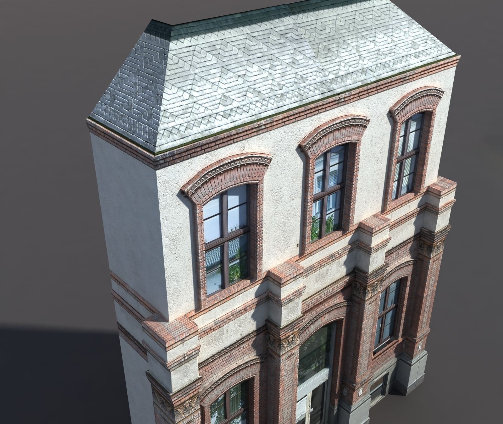 Apartment House 63 Low Poly 3d Model Low-poly 3D model_2
