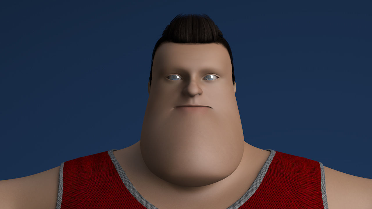 Toon Guy 3D model_21