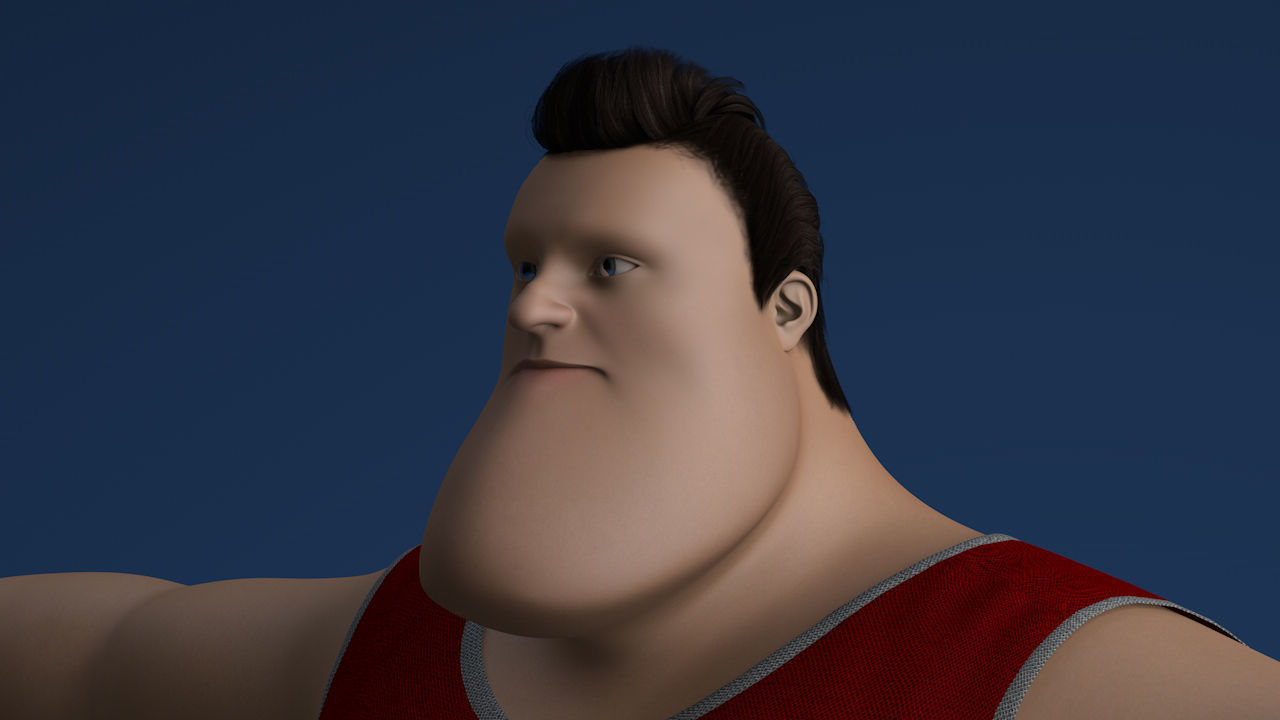 Toon Guy 3D model_22