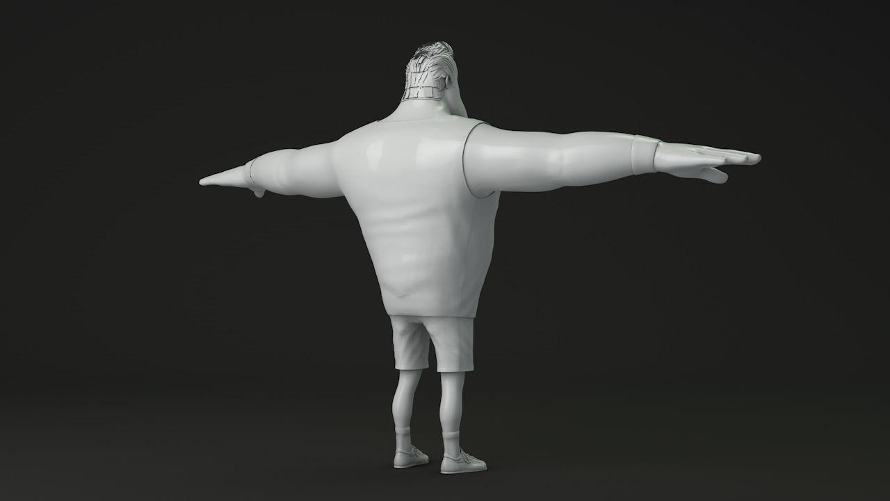 Toon Guy 3D model_13
