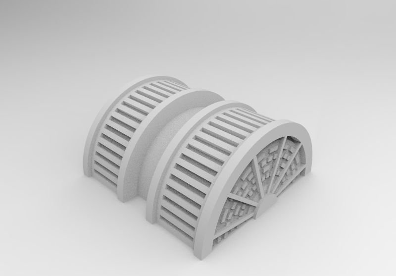 mechcommander set base 3D print model_8