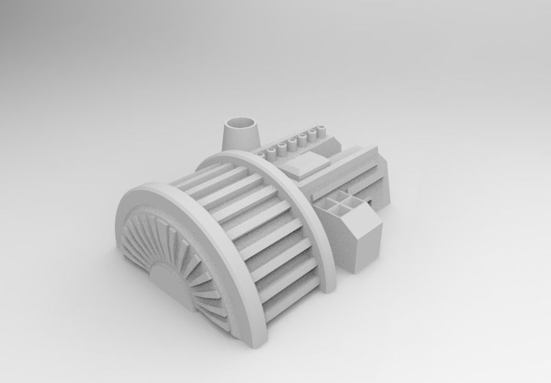 mechcommander set base 3D print model_7