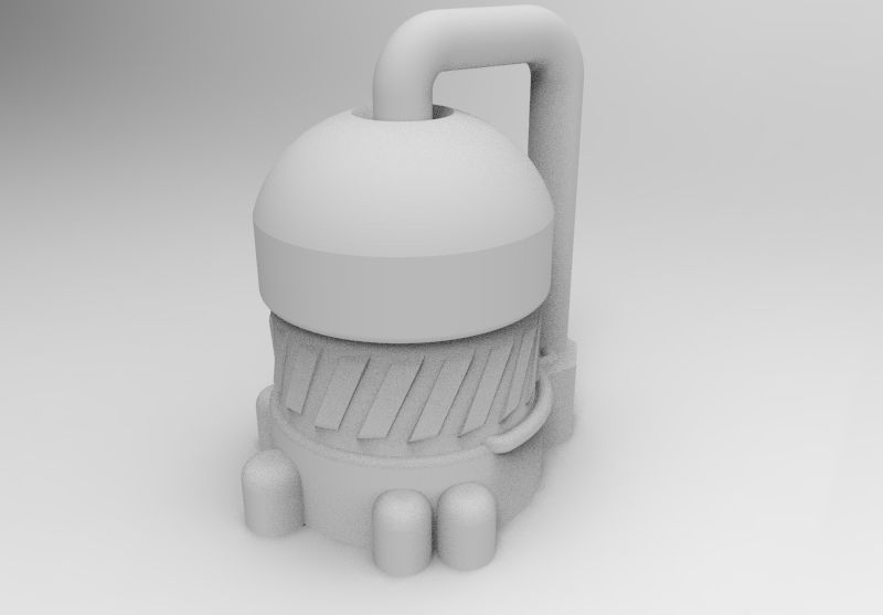 mechcommander set base 3D print model_2