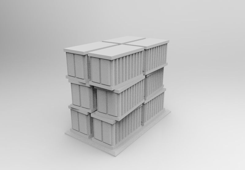 mechcommander set base 3D print model_10