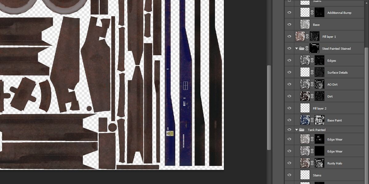 Low poly PBR container rail wagon Low-poly 3D model_9