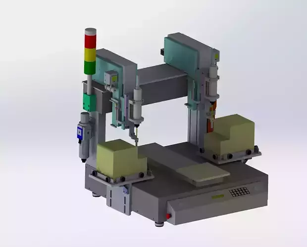 Table type screw machine