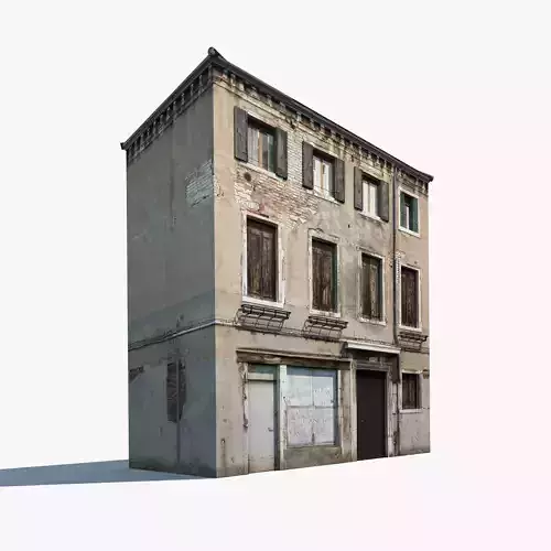 Apartment House 135 Low-poly 3D model