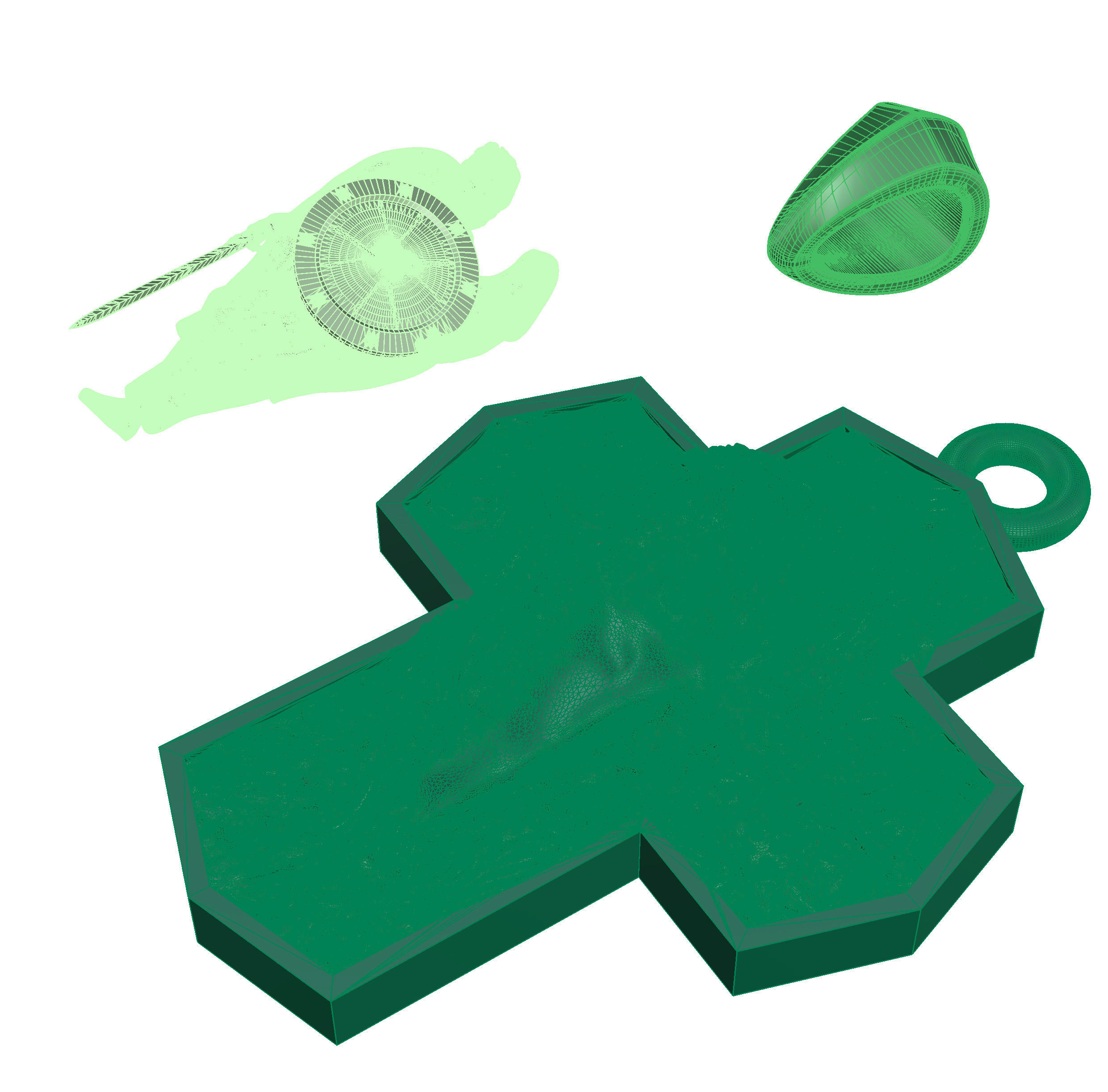 Guardian angel 3D print model_6