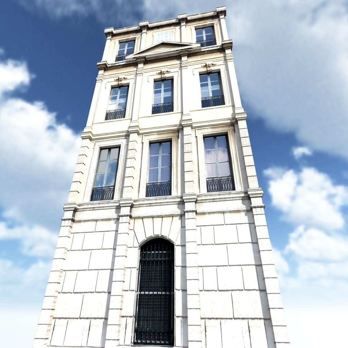 Apartment House 3D model_6