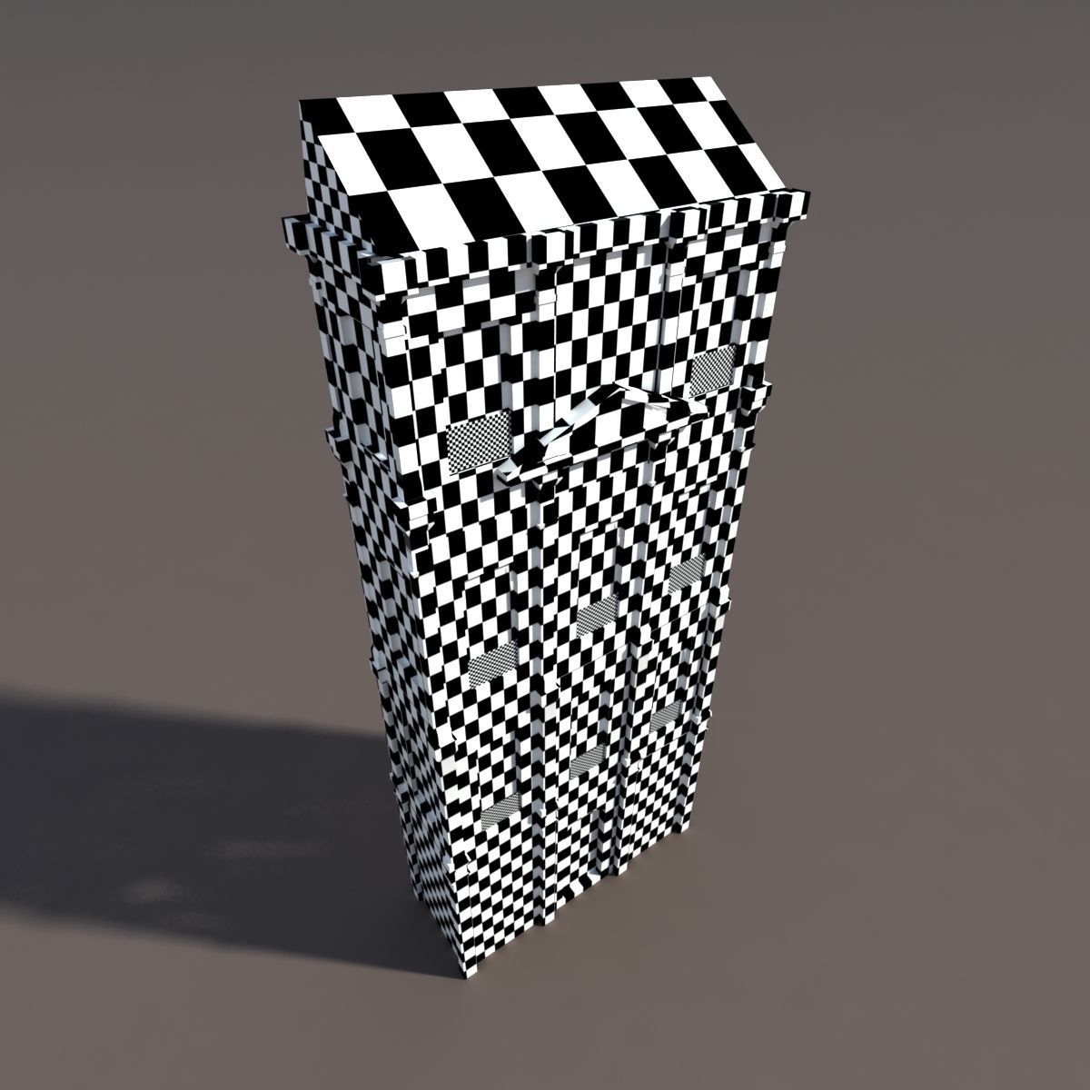 Apartment House 3D model_4