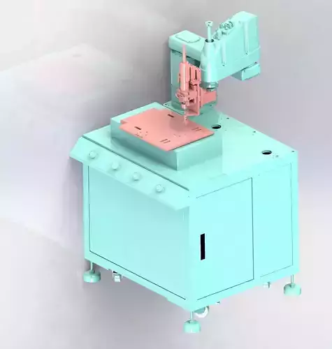 Automatic screw machine 3D model