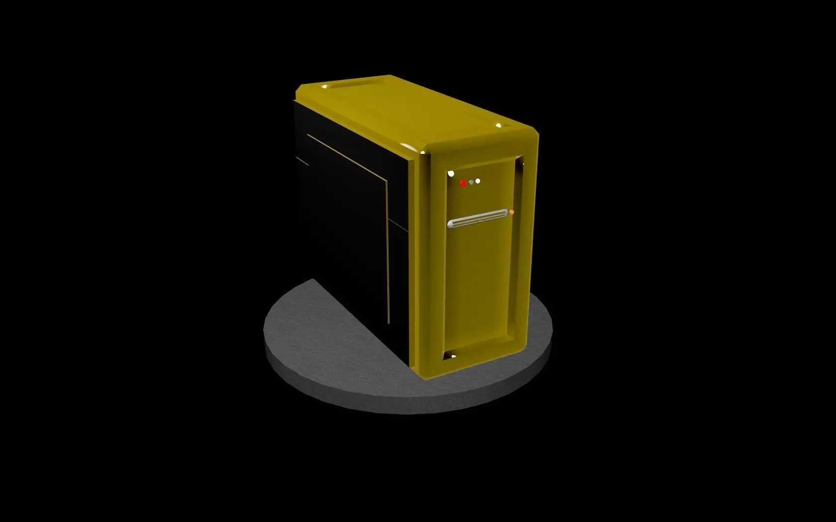  SySteM unit Free low-poly 3D model_0