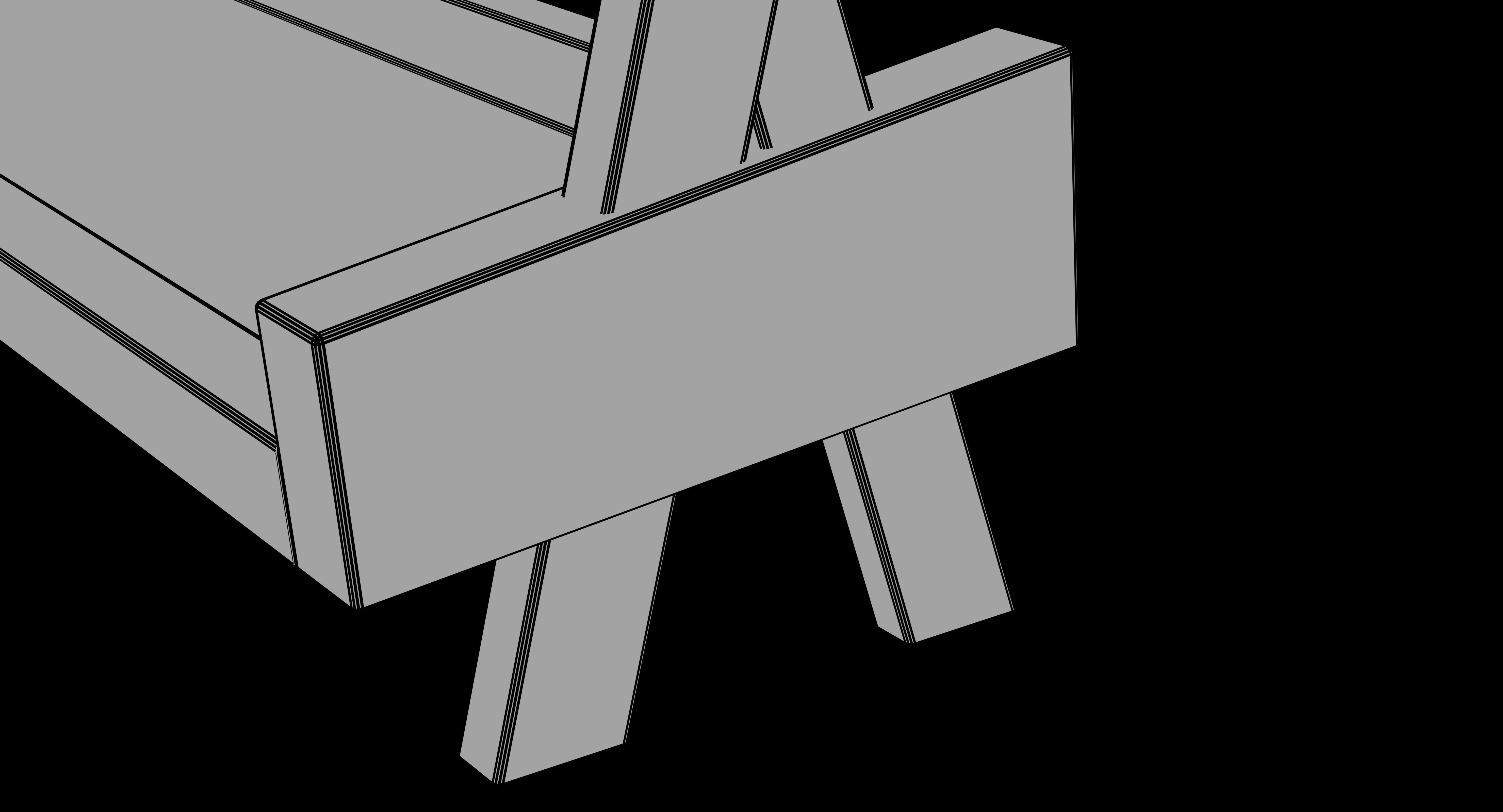 Gym Rack - Low Poly 3D model 3D model_32