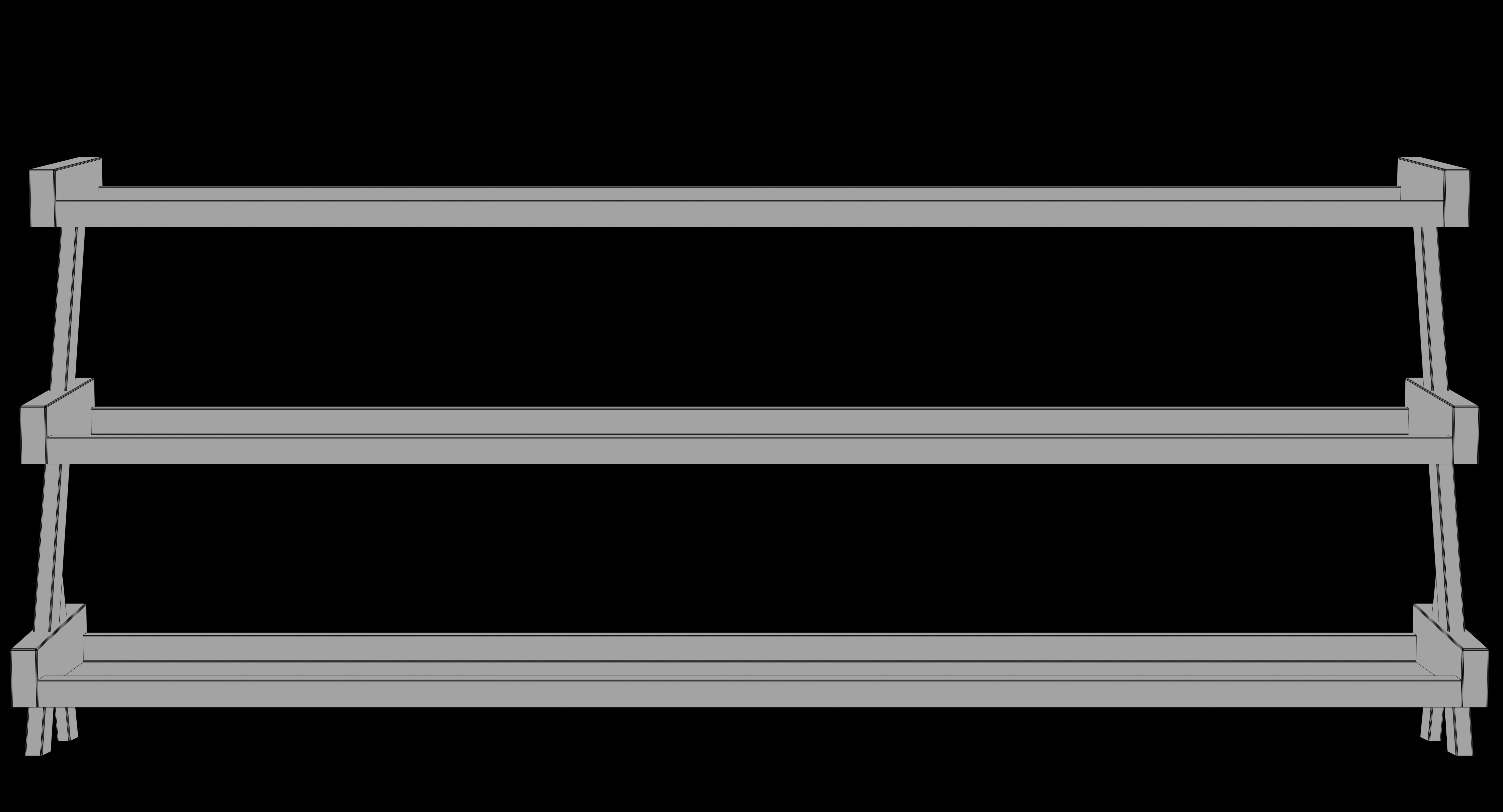 Gym Rack - Low Poly 3D model 3D model_26