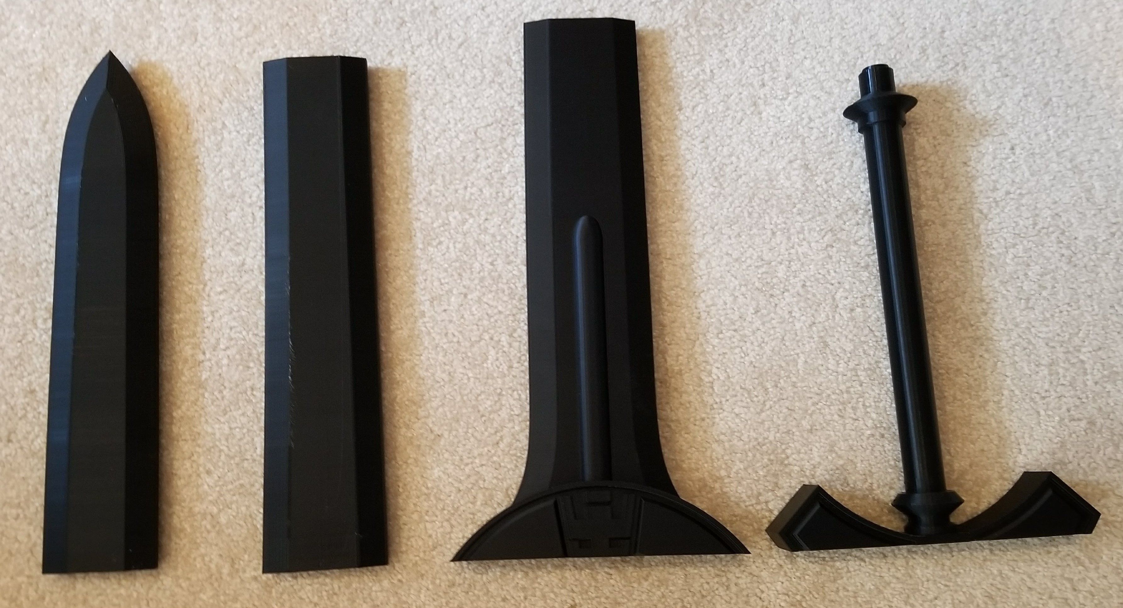 Soldier inspired sword from the Final Fantasy VII 3D print model_2