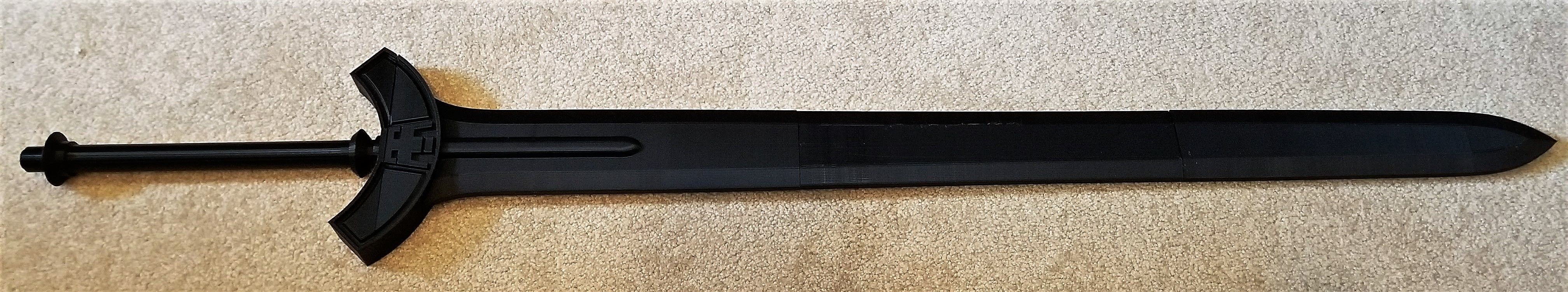 Soldier inspired sword from the Final Fantasy VII 3D print model_1