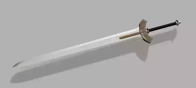 Soldier inspired sword from the Final Fantasy VII 3D print model