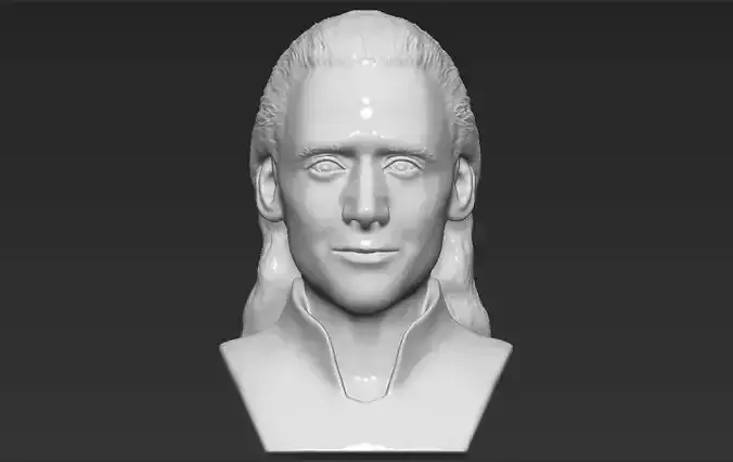 Loki bust 3D printing ready stl obj formats 3D print model