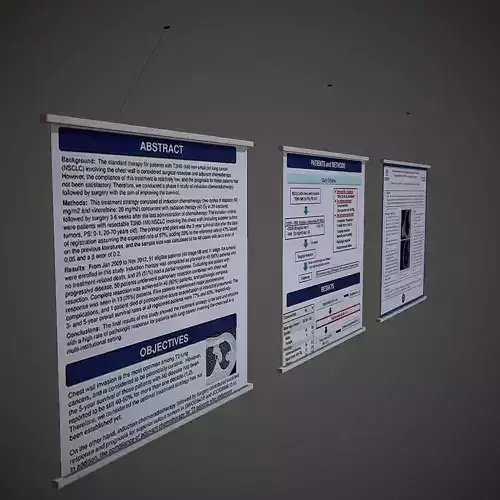 Laboratory Posters Low Poly Mobile Ready