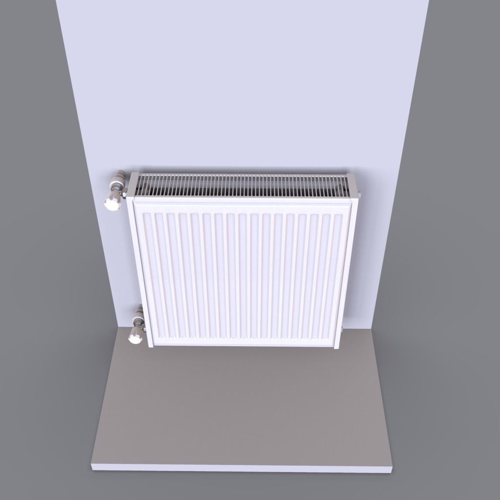 Radiator 3D model_3