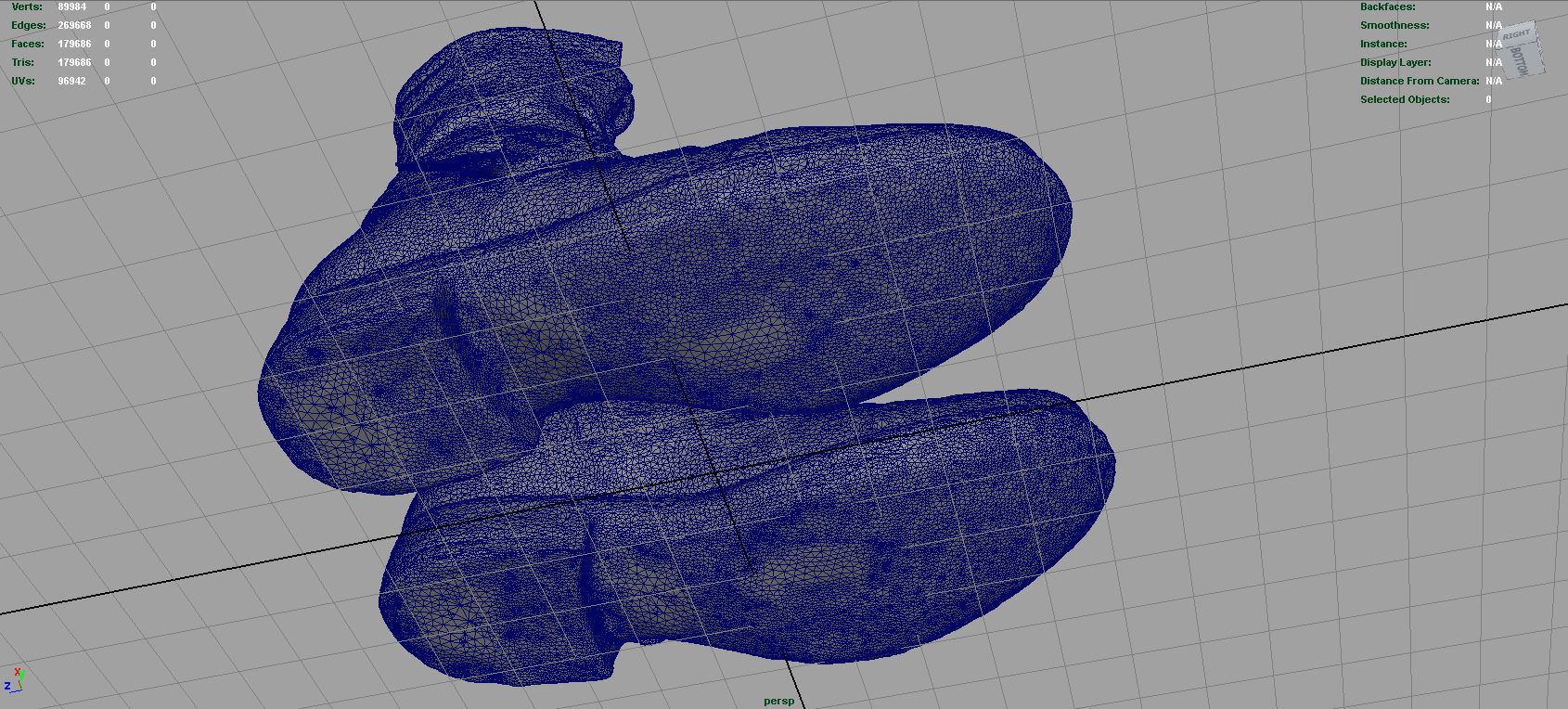 Leather Boots Low-poly 3D model_15