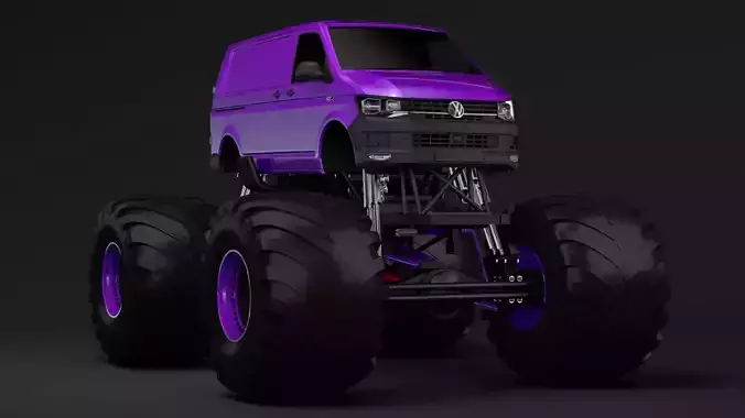 Monster Truck VW Transporter