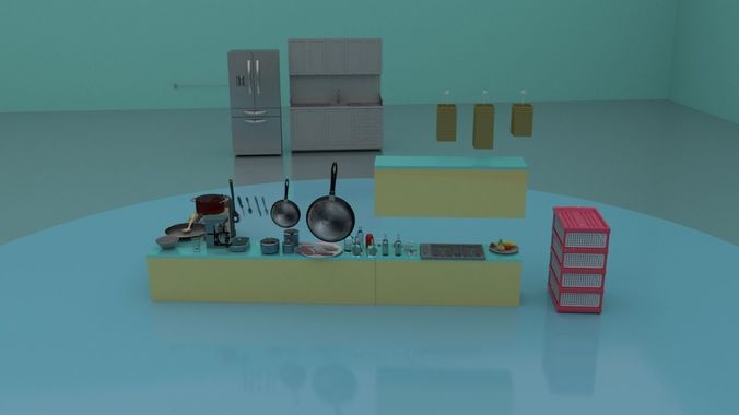  turbo -Of kitchen appliances Free 3D model