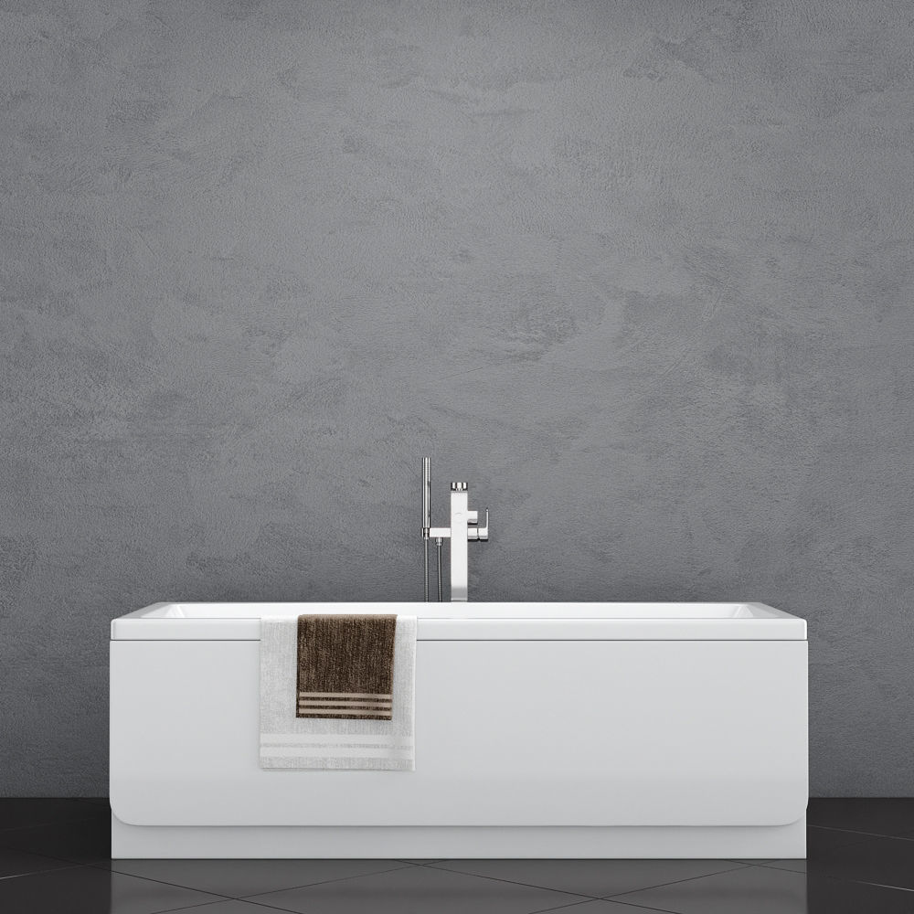 bath Ravak Formy 02 3D model_2