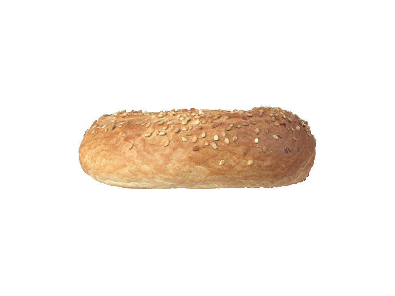 Photorealistic Sesame Seed Bagel 3D Scan 3D model_2