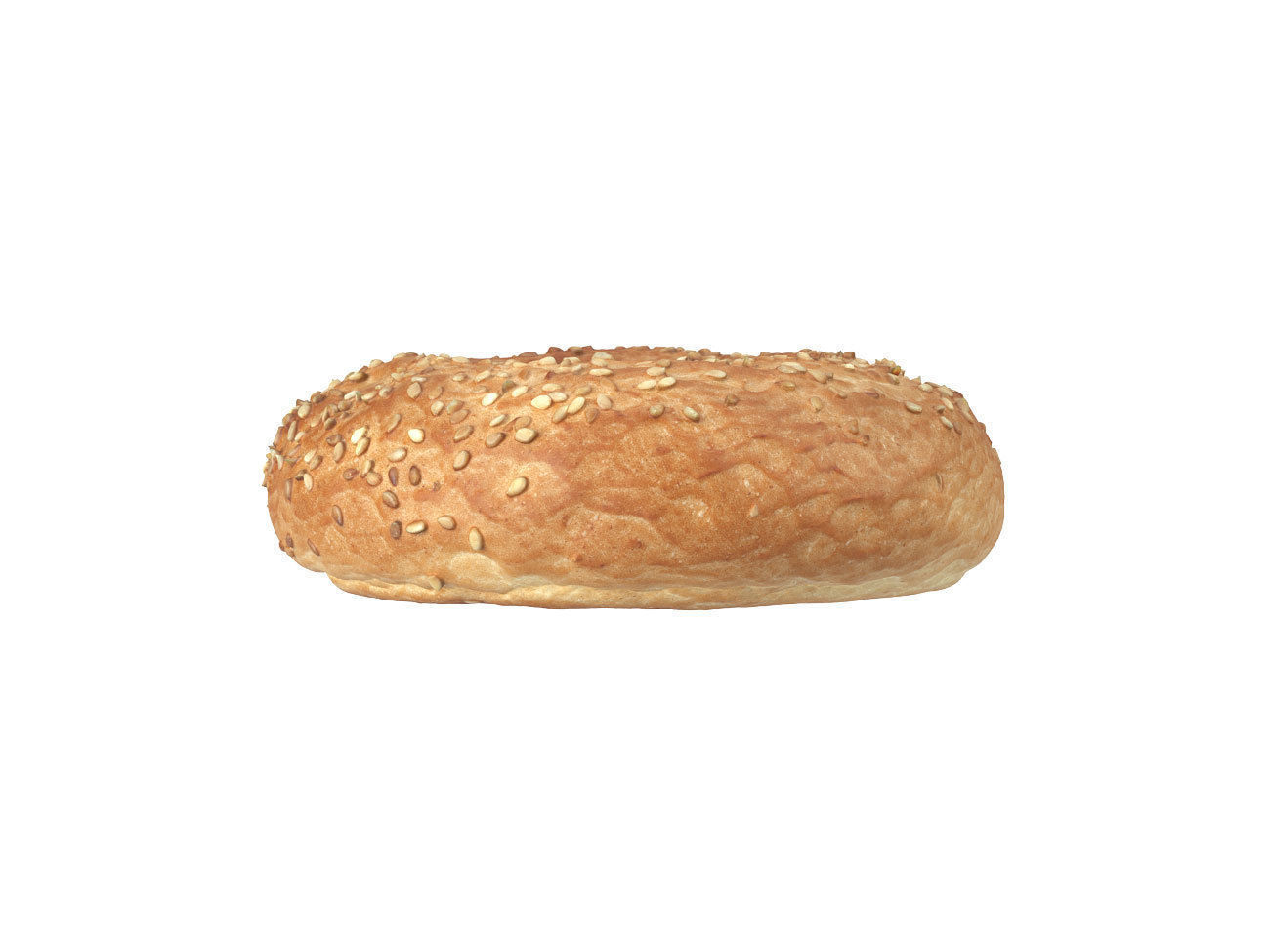 Photorealistic Sesame Seed Bagel 3D Scan 3D model_1