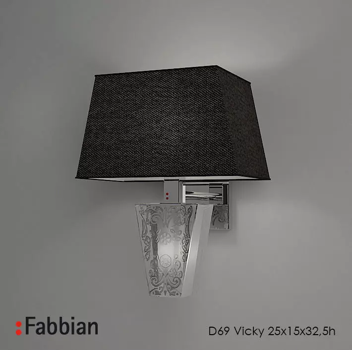 Fabbian Vicky D69 3D model